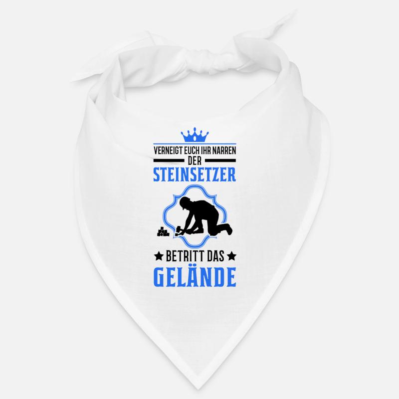 Pflasterer Steinsetzer Pflastersetzer Bandana
