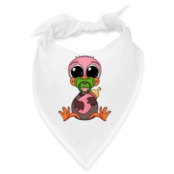 Baby Strauß - Bandana - Weiß - Vorne