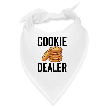 Cookie-Händler - Bandana - Weiß - Vorne