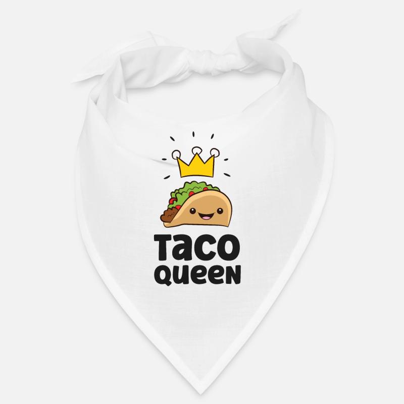 Taco Queen Funny Taco Bandana