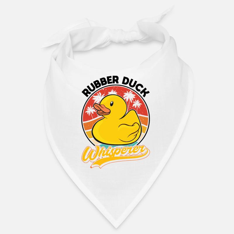 Chuchoteur de canard en caoutchouc Bandana