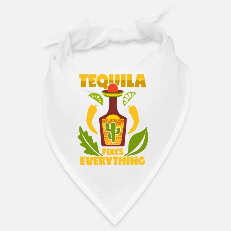 Tequila Spruch Mexiko Schnaps Bandana
