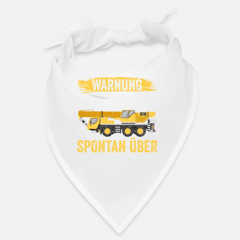Krahnführer Kran Baukran Kranfahrer Bandana