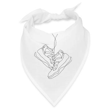 Schuh oneline - Bandana - Weiß - Vorne