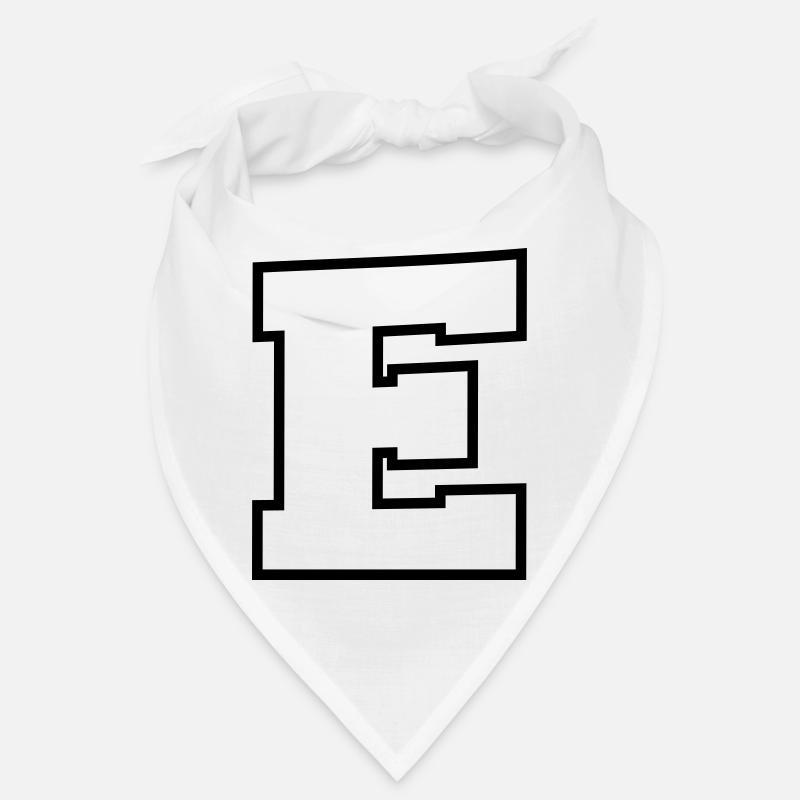 letter E Bandana