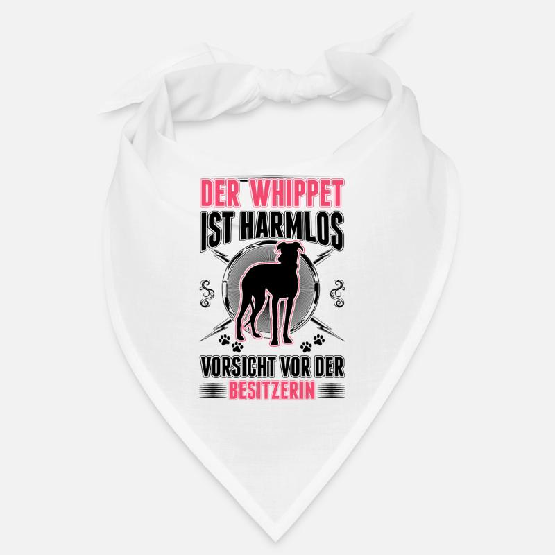 Whippet Besitzerin Windhund Sighthound Bandana