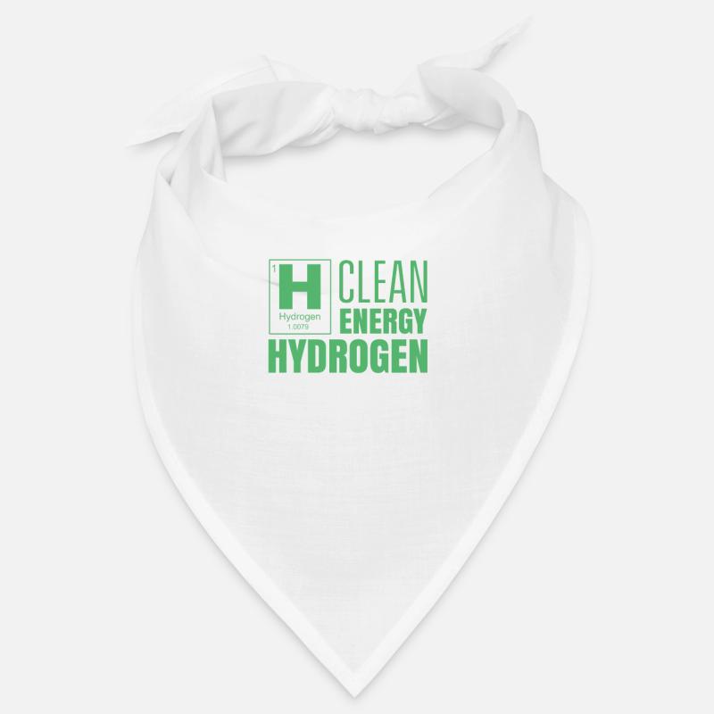Énergie propre Hydrogène Hydrogène Symbole H Bandana