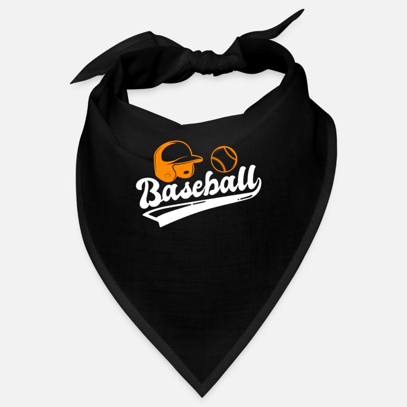 Casque de baseball Lettrage de baseball Équipe de baseball Bandana