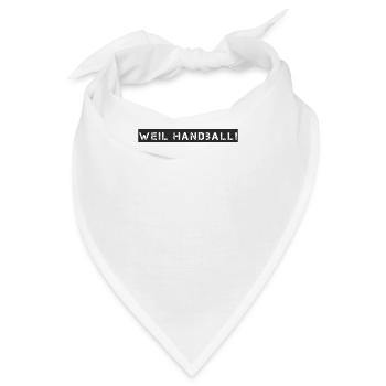 Handball - Weil Handball - Bandana - Weiß - Vorne