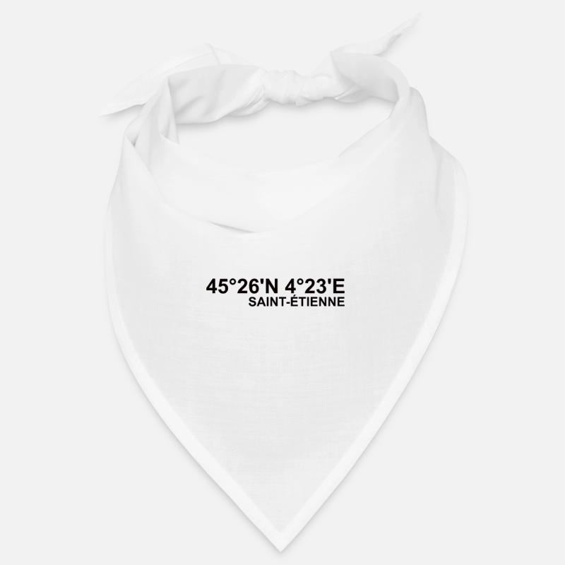 Saint-Étienne Coordinates Bandana