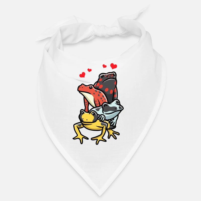Tree climbing frog poison dart frog color frog Bandana