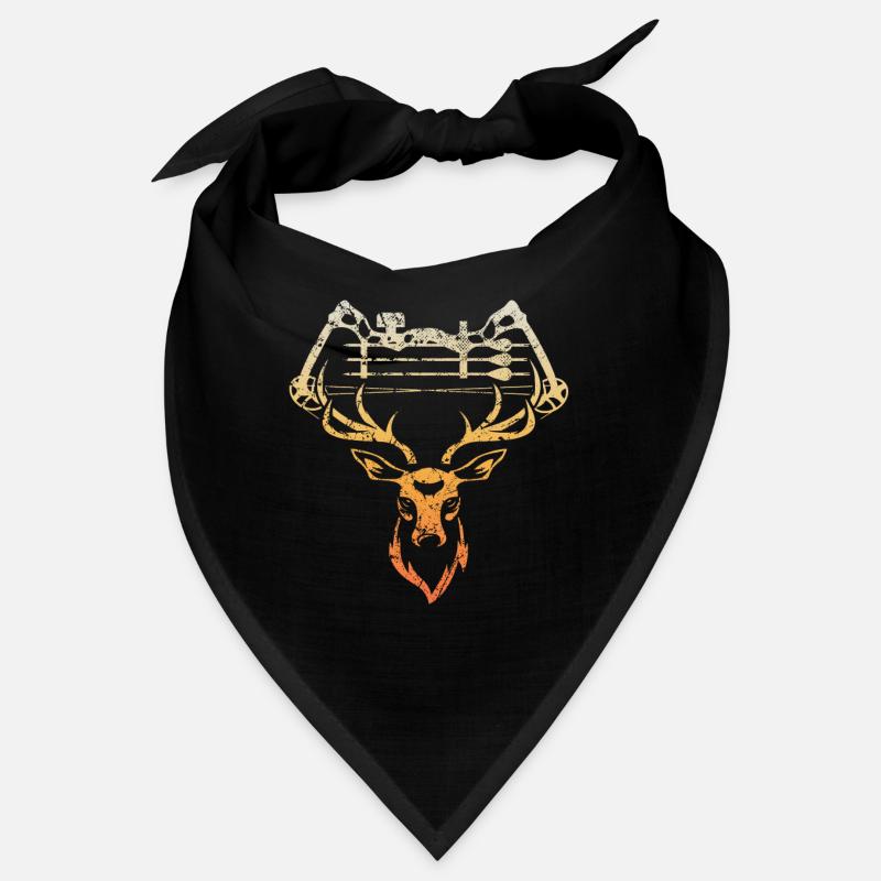 Chasse à l’arc à l’arc et flèche Chasseur de cerfs Chasse au cerf Bandana