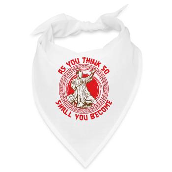 Wing Chun Wing Hard Kung Fu Martial Arts Combat Sp - Bandana - Weiß - Vorne