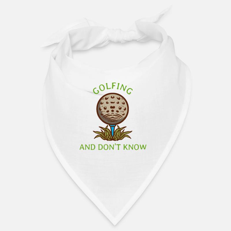 Je suis Golfing Fun Golf Game Bandana