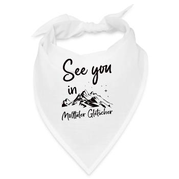 Mölltaler Gletscher Ski Snowboarden Österreich - Bandana - Weiß - Vorne
