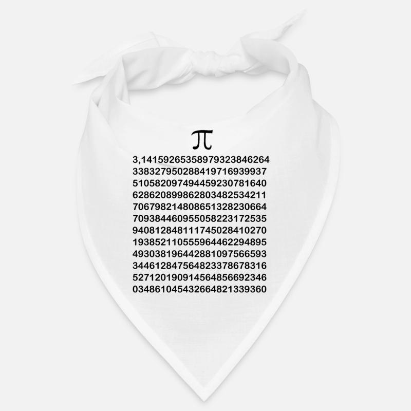 Pi Mathématiques Nerd Math Mathématicien Cadeau Bandana