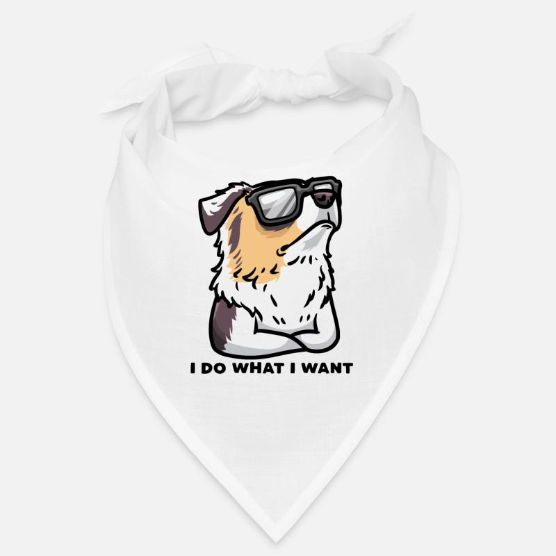 Sturer Australian Shepherd Hund Aussie Bandana