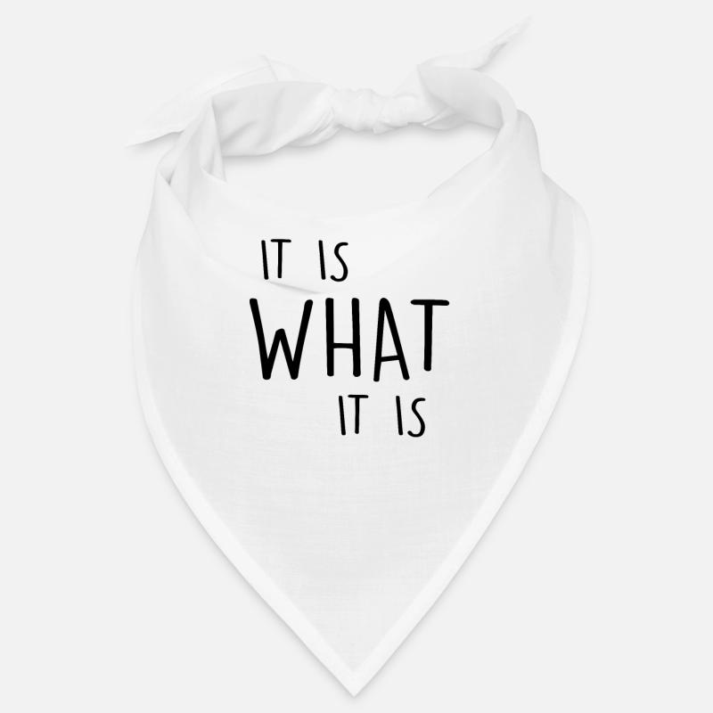 C’est ce que c’est c’est ce que c’est drôle de dire Bandana