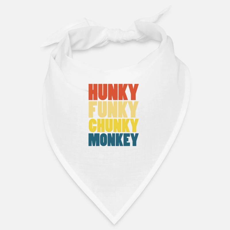 Hunky Funky Chunky Monkey Monkey Monkey Cadeau Bandana