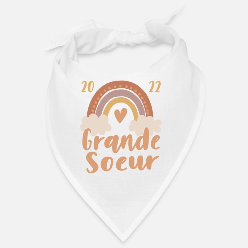 2022 Große Schwester Regenbogen Bandana