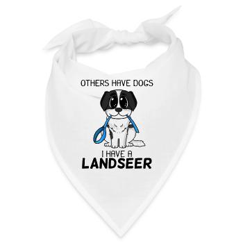 Landseer - Bandana - Weiß - Vorne