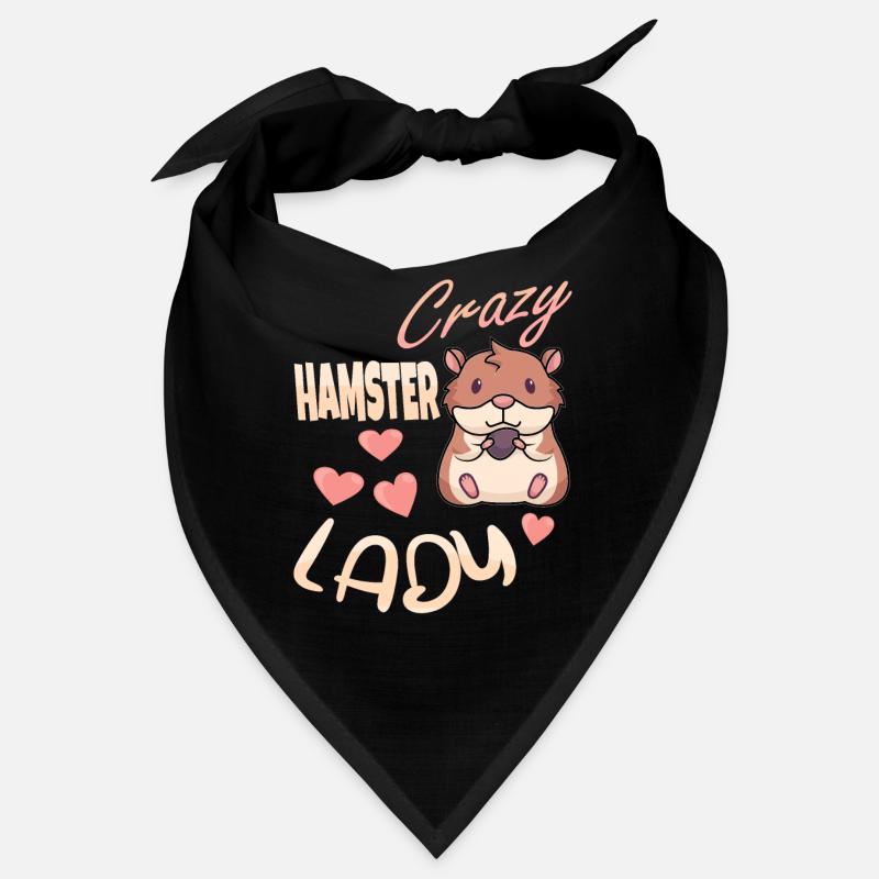 Hamster Fan Hamster Lover Hamster Lady Bandana