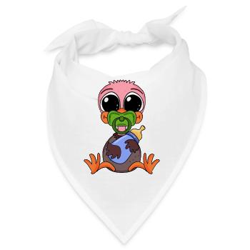 Baby Strauß - Bandana - Weiß - Vorne