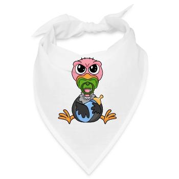 Baby Geier - Bandana - Weiß - Vorne