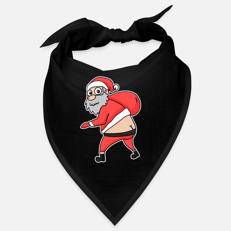 Lustiger Weihnachtsmann Bandana
