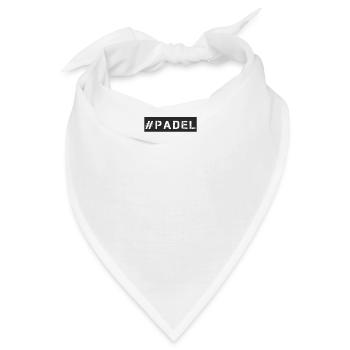 Padel Tennis - #Padel - Bandana - Weiß - Vorne