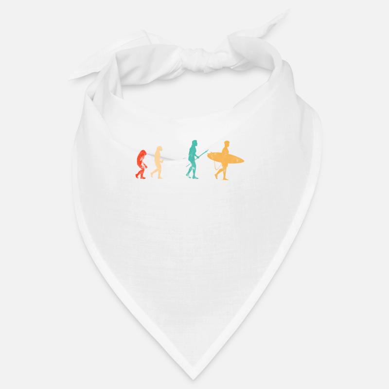 Surfen Evolution Surfer Surfergirl Geschenk Bandana