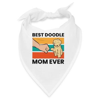 Goldendoodle Mama Beste Goldendoodle Mama aller - Bandana - Weiß - Vorne