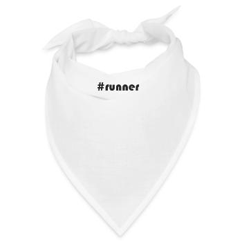 Laufen - #runner - Bandana - Weiß - Vorne
