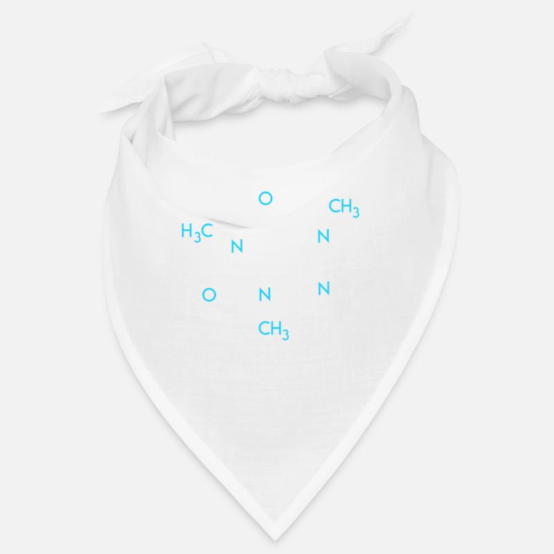 Coffee Formula Chemistry Nerd Structural Formula Bandana