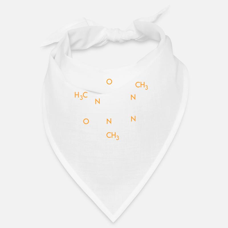 Buveur de café Caféine Formule structurelle Café Bandana