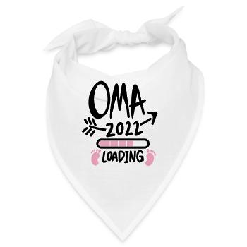 Oma 2022 - Werdende Oma 2022 - Bandana - Weiß - Vorne