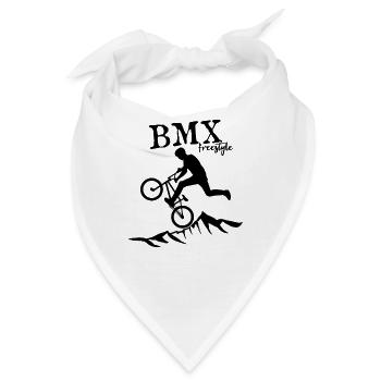 BMX freestyle - Bandana - Weiß - Vorne