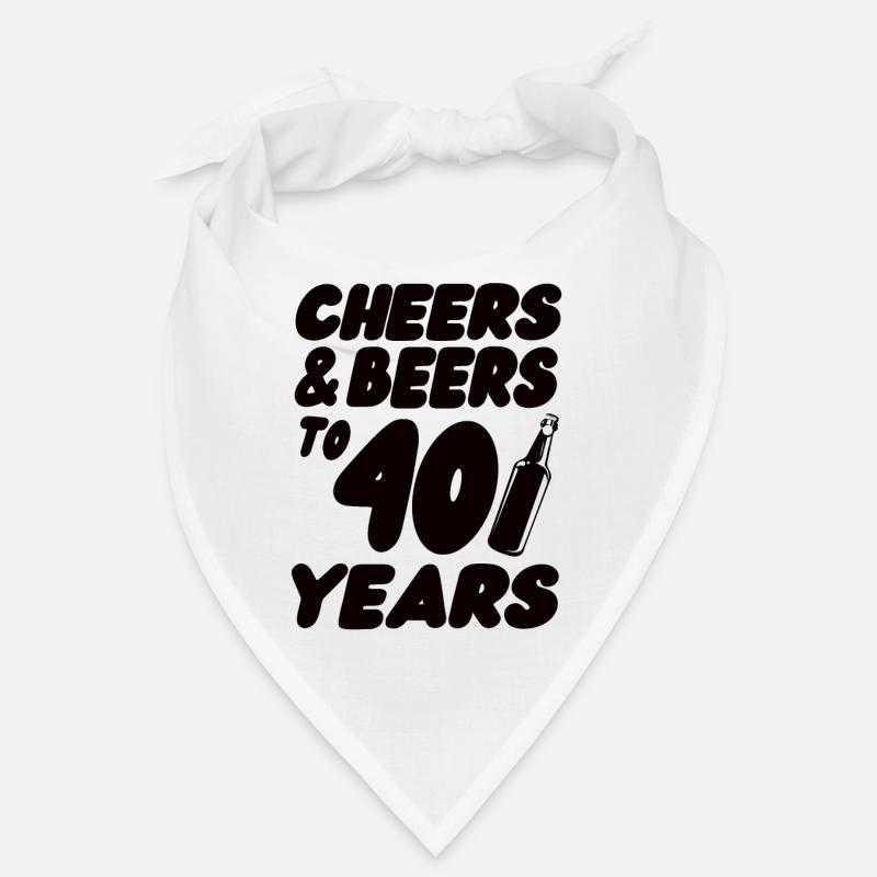 40th birthday Bandana