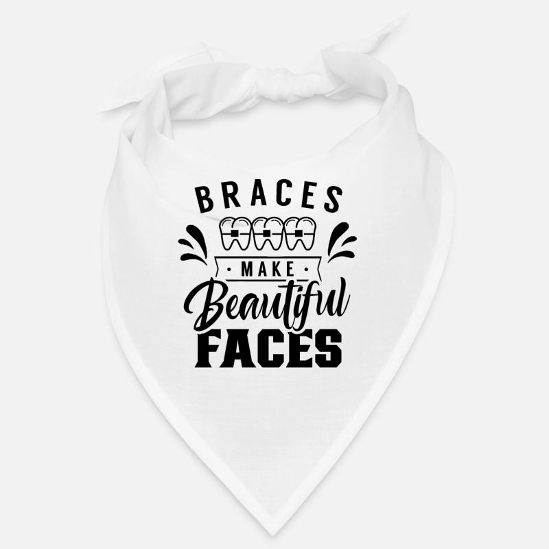 Braces Make Beautiful Faces Braces Bandana