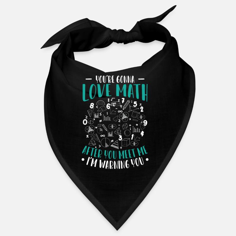 Mathematik Mathe Mathematiker Mathelehrer Geschenk Bandana