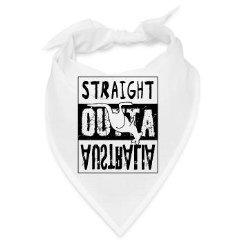 direkt aus australien - Bandana - Weiß - Vorne