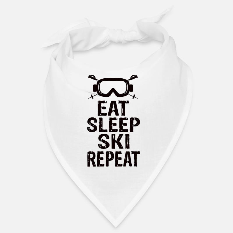 Manger Sleep Ski Répéter Bandana