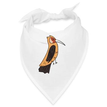 Specht - Bandana - Weiß - Vorne