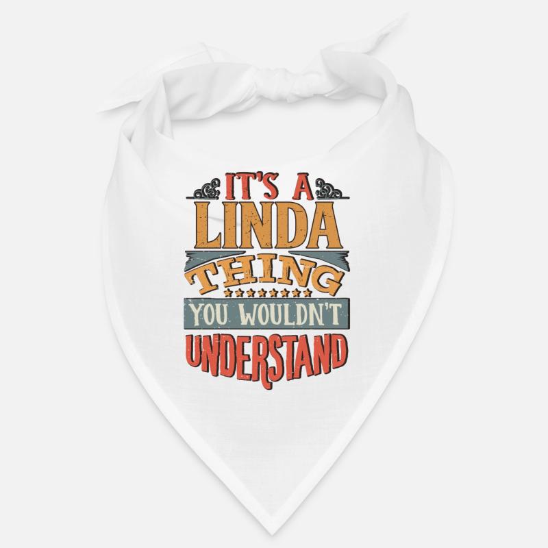 C’est une chose linda que vous ne comprendriez pas - Linda - Bandana - blanc