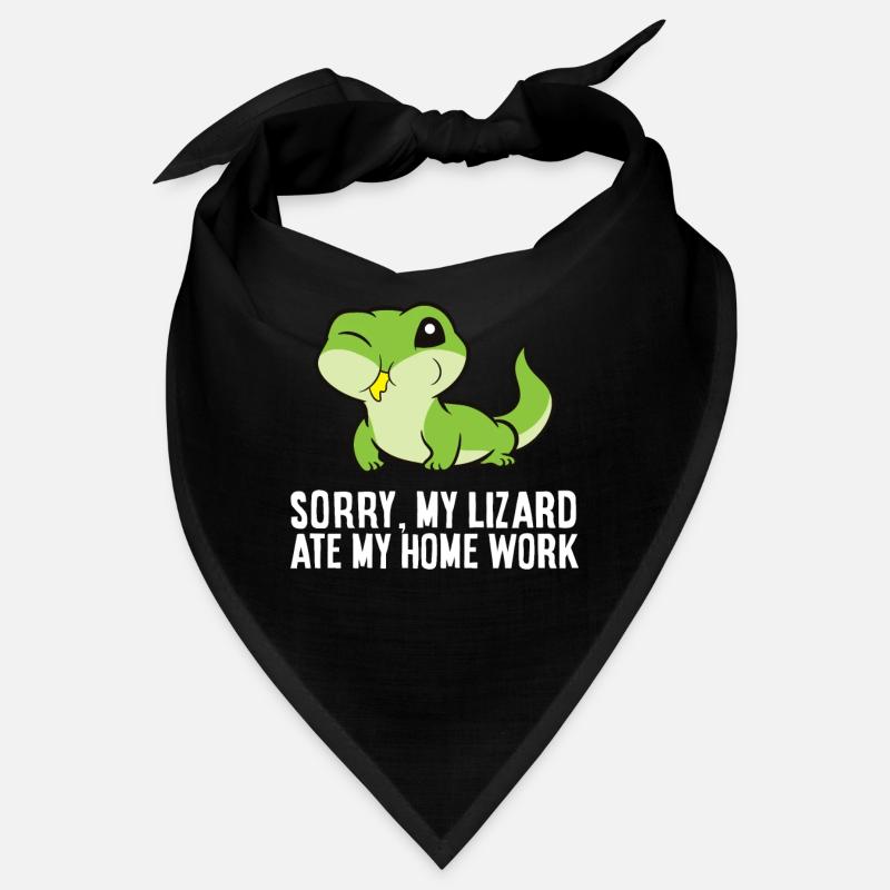 Désolé, mon lézard a mon Bandana