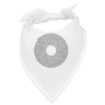 Pi-Zeichen - Mathematik Mathematik - Pi-Tag - Bandana - Weiß - Vorne