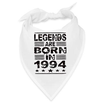 Legenden werden 1994 geboren - Bandana - Weiß - Vorne