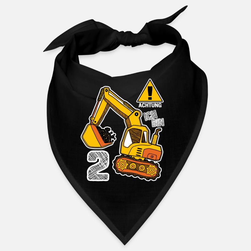 Achtung, ich bin 2, 2. Geburtstagsgeschenk, Bandana