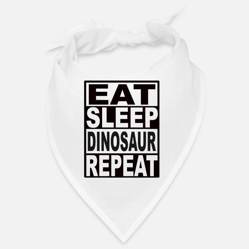 Eat Sleep Dinosaur Repeat Bandana