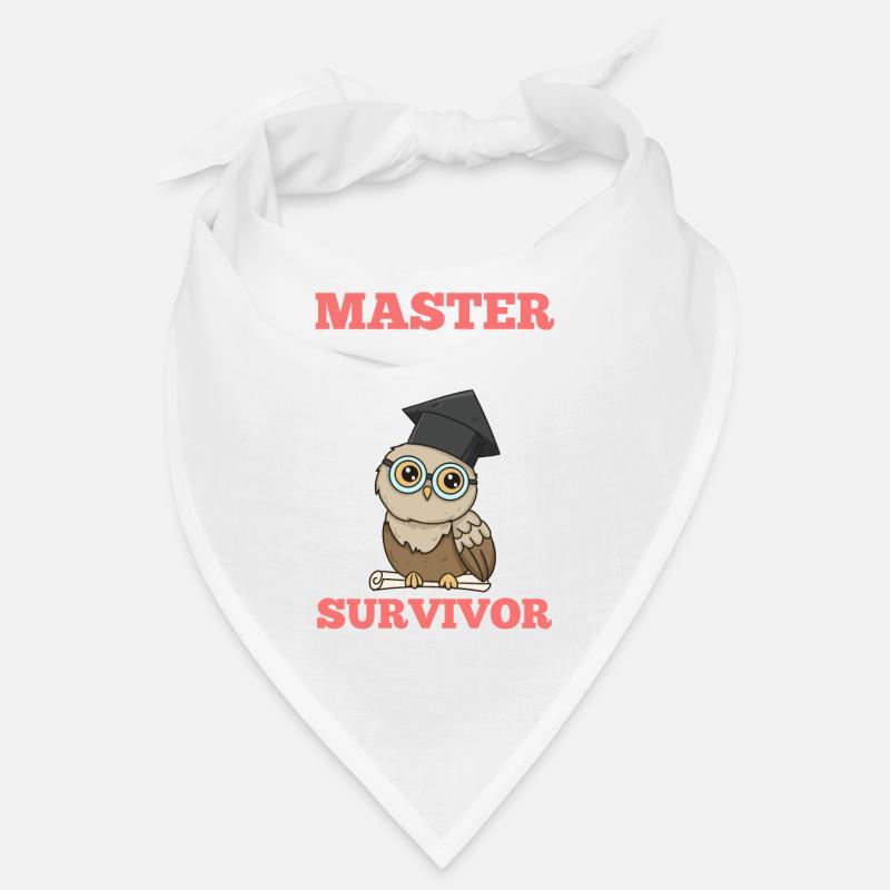 Master Degree Survivor Master Abschluss Bandana